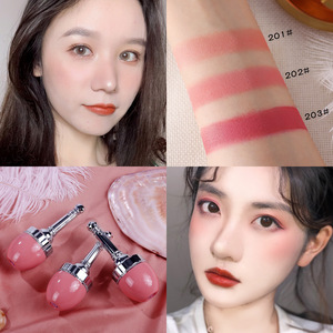 Nhãn Hiệu Riêng <span class=keywords><strong>Make</strong></span> <span class=keywords><strong>Up</strong></span> <span class=keywords><strong>Blush</strong></span> Cream Mỹ Phẩm 3 Màu Blusher Palette Lỏng <span class=keywords><strong>Blush</strong></span> - Product Image 2