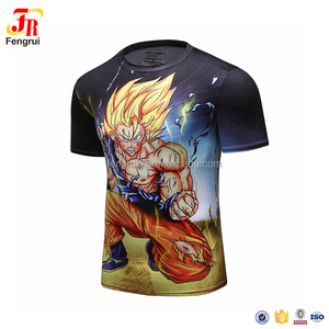 Nueva llegada de <span class=keywords><strong>Dragon</strong></span> <span class=keywords><strong>Ball</strong></span> <span class=keywords><strong>Z</strong></span> <span class=keywords><strong>ropa</strong></span> Goku Vegeta 3D Anime Fitness camisetas - Product Image 5
