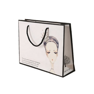 WLT1-354 Logotipo <span class=keywords><strong>de</strong></span> la empresa bolsa <span class=keywords><strong>de</strong></span> papel compras <span class=keywords><strong>de</strong></span> cosméticos bolsa <span class=keywords><strong>de</strong></span> <span class=keywords><strong>cinta</strong></span> <span class=keywords><strong>de</strong></span> <span class=keywords><strong>raso</strong></span> ropa compras bolsa <span class=keywords><strong>de</strong></span> papel - Product Image 3