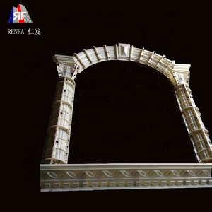 Trắng thiết kế hiện đại bền đúc sẵn cửa sổ trang trí trang trí khuôn - Product Image 3