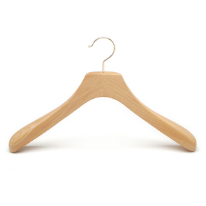 Cao cấp rắn Deluxe gỗ sồi Top Hanger cho hiển thị - Product Image 1