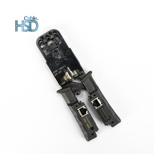 Multifunktions-Netzwerkkabel-Test lösung UTP/STP Deutsch RJ45 Pex Crimp-Crimper-Werkzeug Stahlwerk zeug für RJ45 RJ11 RJ12 OEM - Product Image 3