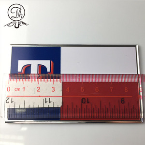 3D de turista país Souvenir Metal en relieve de la placa - Product Image 5