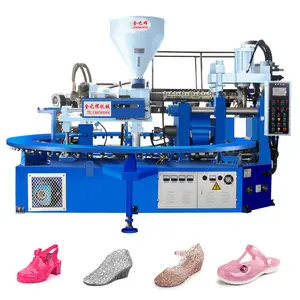 PVC Jelly/Crystal Shoe/plastic sandals Injection Molding Machine(12 stations)