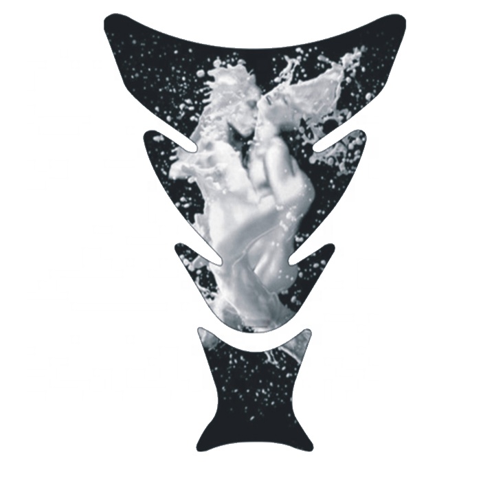 1 шт., Защитная Наклейка для бака из углеродного волокна