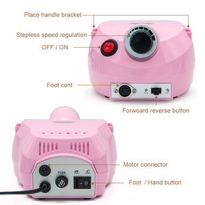 Apparecchio Professionale per Manicure 30000 RPM <span class=keywords><strong>Lima</strong></span> Elettrica per Pedicure con Fresa Lucidatrice per <span class=keywords><strong>Unghie</strong></span> Piccolo Strumento - Product Image 3