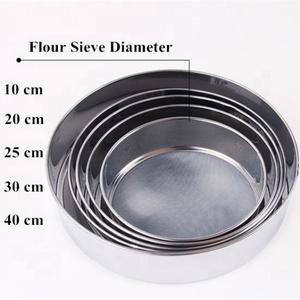 30Cm Đường Kính Thép Không Gỉ Vườn Potting Sàng Cát Màn Hình Kiểm Tra Sàng Lưới Cho Bộ Lọc - Product Image 4