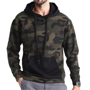 Nuevo diseño primavera Sudadera con capucha de camuflaje suelto Popular Logo de Hip Hop para hombres Sudadera con capucha - Product Image 5