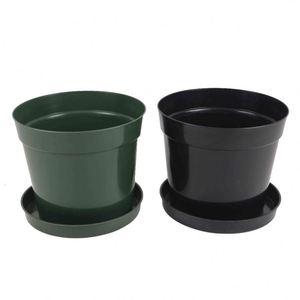 3 taille décoration de La Maison couleur noir et vert <span class=keywords><strong>pas</strong></span> <span class=keywords><strong>cher</strong></span> <span class=keywords><strong>en</strong></span> <span class=keywords><strong>plastique</strong></span> PP grands pots de fleurs <span class=keywords><strong>en</strong></span> <span class=keywords><strong>plastique</strong></span> - Product Image 4