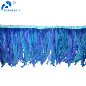 Fabricante variedades modelos mitad bronce irid cóctel blanqueados teñido franja teñido pluma - Product Image 1
