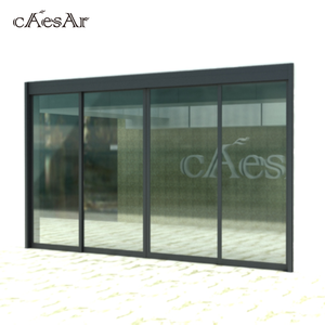 EL100 César de <span class=keywords><strong>fermeture</strong></span> en douceur en aluminium <span class=keywords><strong>porte</strong></span> <span class=keywords><strong>automatique</strong></span> coulissantes machine pour le magasin avant - Product Image 1