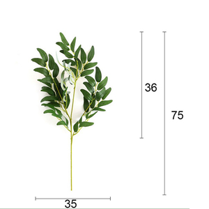 Artificial <strong>Willow</strong> Grass <strong>Branches</strong> Leaves Artificial Greenery for Home Decoration - Product Image 6