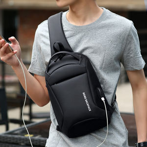 FENRUIEN - Bolsos Cruzados de Hombro y Pecho al por Mayor, en Existencia, para Hombres y Mujeres, para Viajes al Aire Libre, con Carga USB para Teléfono - Product Image 6