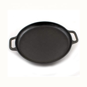 Pre-ghisa Ferro di Cottura Padella Piastra <span class=keywords><strong>pizza</strong></span> pan - Product Image 3