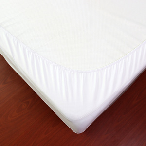 Venta al por mayor de chinches de cama suave a prueba de terry de bambú paño protector de colchón cubierta - Product Image 4