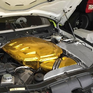 Barriera Termica Autoadesiva Riflettente Oro di Alta Qualità 39x47 Pollici per <span class=keywords><strong>VW</strong></span> PASSAT AUDI A4 B6 con Scheda PQY - Product Image 5