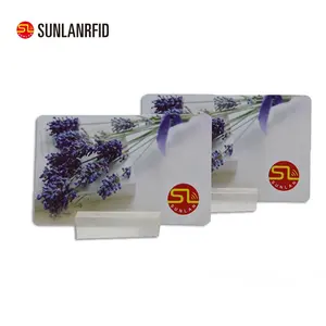 Sunlanrfid Ücretsiz Örnek PVC Temassız Akıllı Rfid 13.56 mhz HF NFC ISO 15693 1024 Bit 1 K I KOD SLI /ICODE SLIX Kart