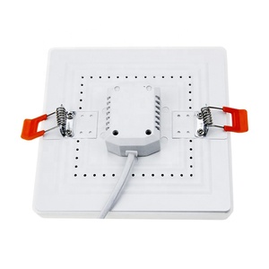 Các Bộ Phận Lò Xo SKD Bằng Nhựa Các Bộ Phận Đèn Led Vuông 6000K Bảng Điều Khiển Ánh Sáng Led Thương Mại Không Viền 3d - Product Image 4