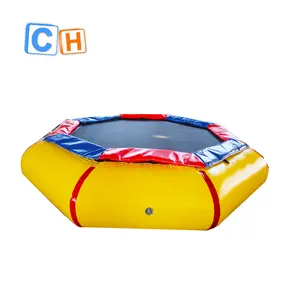 सीएच पीवीसी हवा बाउंसर inflatable trampoline,Inflatable पानी Trampoline नाव, Inflatable पानी trampoline