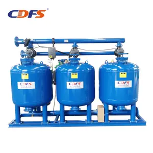 100m3/h two 1200mm tanks Industrial bypass sand filter