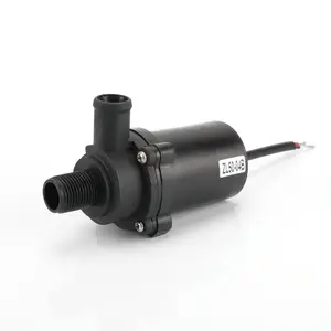 12V 24 12vミニブラシレスdc温水循環ポンプ12-32L/分流量