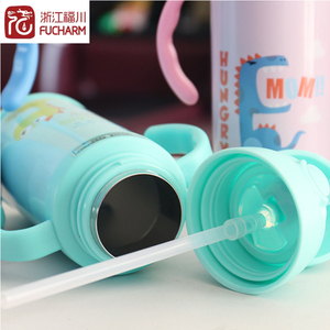 Sữa Bé Chai Cho Ăn Núm Vú Bé <span class=keywords><strong>Sipper</strong></span> Chai Trẻ Em Chai Nước Với Rơm - Product Image 5