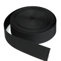 1 אינץ רוחב שחור ניילון כבד סרט חגורת ניילון חגורה