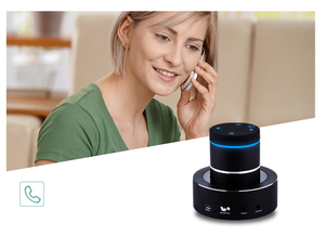 नए मॉडल रिचार्जेबल वायरलेस 360 डिग्री आसपास ध्वनि धातु कंपन स्पीकर - Product Image 6