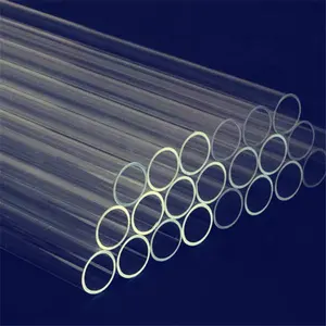 फैक्टरी कस्टम बड़ा व्यास Borosilicate ग्लास ट्यूब