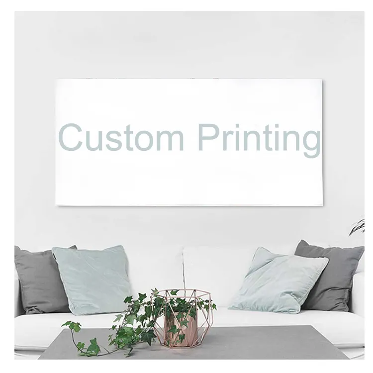 Lienzo de impresión Bienvenido personalizado podemos proporcionar cualquier imagen para hacer 3-5 piezas de arte decorativo de l