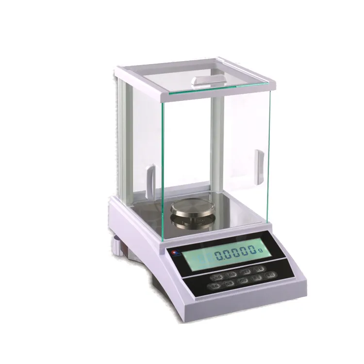 220g x 0.1 mg dijital yüksek hassasiyetli analitik elektronik denge Laboratuvarı ölçeği Mücevherat mükemmel kalite 110 V ~ 220 V