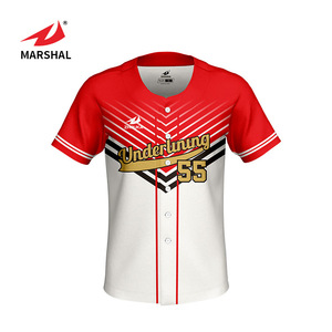 New メンズスポーツカスタムデザイン baseball jerseys Custom sublimated logo size 5XL baseball jerseys - Product Image 2