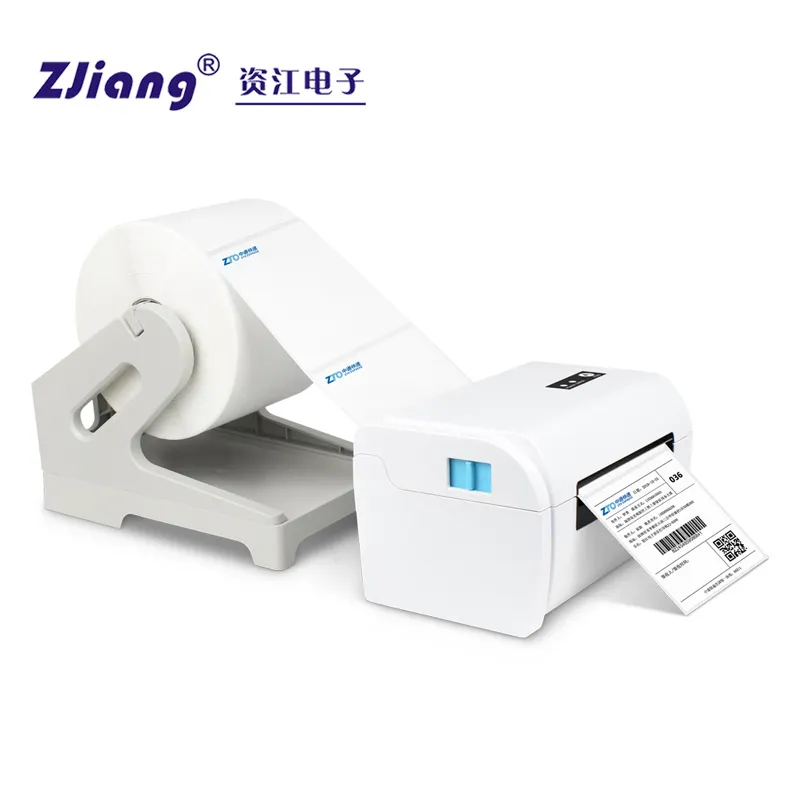 Support QR code USB printers ZJ brand thermal label printer for printing express waybill,shelf sticker 9200