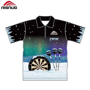 <span class=keywords><strong>2017</strong></span> di nuovo modo personalizzato sublimazione club freccette jersey su ordinazione per freccette stampa camicia - Product Image 1