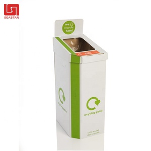 Rác Thải Thùng Rác Pp Sóng Nhựa Có Thể Gập Lại Hộp Lưu Trữ Thùng Rác - Product Image 5