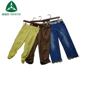 Señoras pantalones 3/4 usada <span class=keywords><strong>en</strong></span> Corea <span class=keywords><strong>del</strong></span> Sur <span class=keywords><strong>en</strong></span> la venta de ropa - Product Image 2