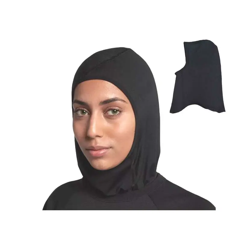 Tête musulmane couvrant foulards étudiants cyclisme Hijab Tête De <span class=keywords><strong>Sec</strong></span>-ajustement sport hijab l'exercice turban hijab stocks