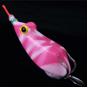 Appât souple pour <span class=keywords><strong>la</strong></span> pêche, <span class=keywords><strong>grenouille</strong></span> anti-morsure, 60 mm, 14 g, leurres de pêche, yeux 3D, appât crankbait, wobblers, isca popper, pesca buzzbait - Product Image 2