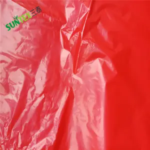 25 microns pe plastic mulch film agricultural, red LDPE argo transparent Mulching Sheet 3*500m