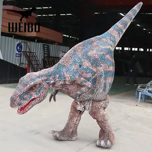 Костюм талисмана в виде настоящего динозавра