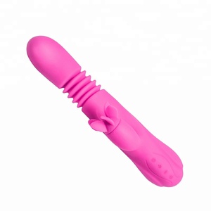 El empuje vibrador giratorio vibrador lengua lamiendo estimulador de clítoris - Product Image 1