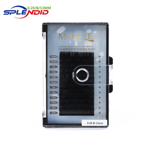 Venta al por mayor en china de <span class=keywords><strong>rizo</strong></span> premium propia marca de seda extensiones de pestañas - Product Image 5