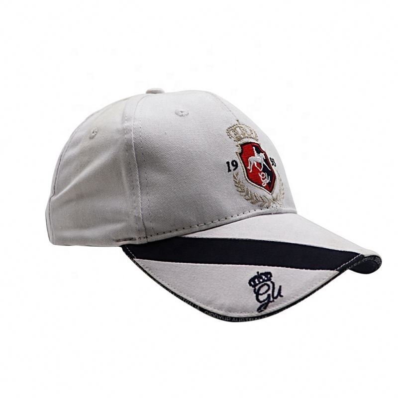 En gros Impression Baseball Papa Chapeau, Conception Broderie Rose Logo Papa Chapeau, 100 Coton En Difficulté Papa Cap