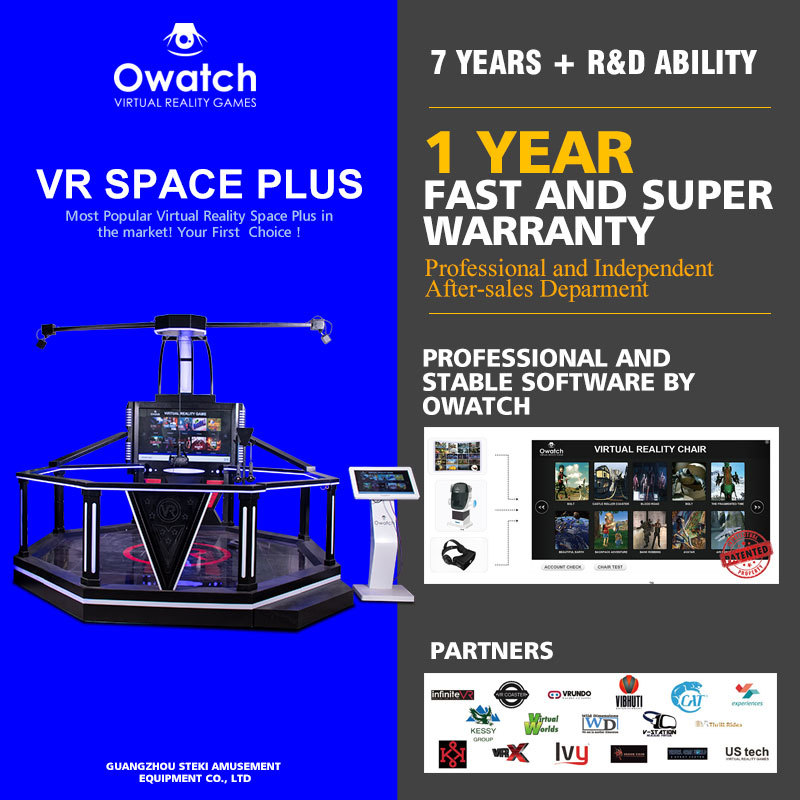 HTC Vive Machine De Jeu Promenade 9d Simulateur Vr Grand Espace Libre de se Déplacer
