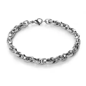 Ouumi — Bracelet à breloques pour hommes, en acier inoxydable, bijoux personnalisés, nouveaux produits, 2021