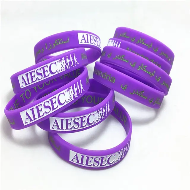 Aiesc Gelang Silikon Aiesc Murah, Gelang Tangan dengan Cetakan Dalam Mesir