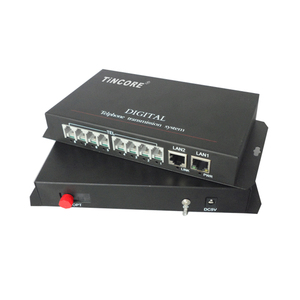 Telefono convertitore fibra ottica PCM 8/16/32/60 canali voce fxs/fxo pentole fibra multiplexer - Product Image 1