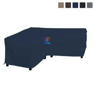 <span class=keywords><strong>Housse</strong></span> de canapé en forme de L en polyester imperméable résistant aux UV et aux intempéries 100% <span class=keywords><strong>pour</strong></span> intérieur/extérieur - Product Image 2