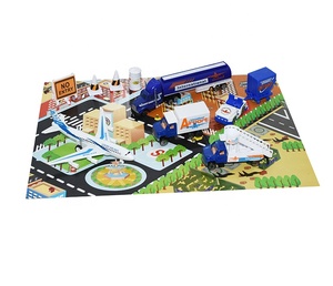 Diseño lindo <span class=keywords><strong>de</strong></span> los niños avión modelo aeropuerto juguetes para la venta - Product Image 3