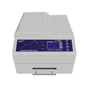 SMT Máy Reflow Lò Benchtop Chì Miễn Phí Smt Reflow Lò Hồng Ngoại IC Nóng T-937 / T-937M Máy Tính Để Bàn Reflow Lò 2300W